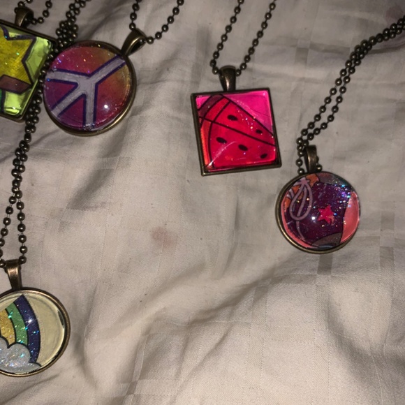 Sugar Stain Glass Necklace - Picture 4 of 10